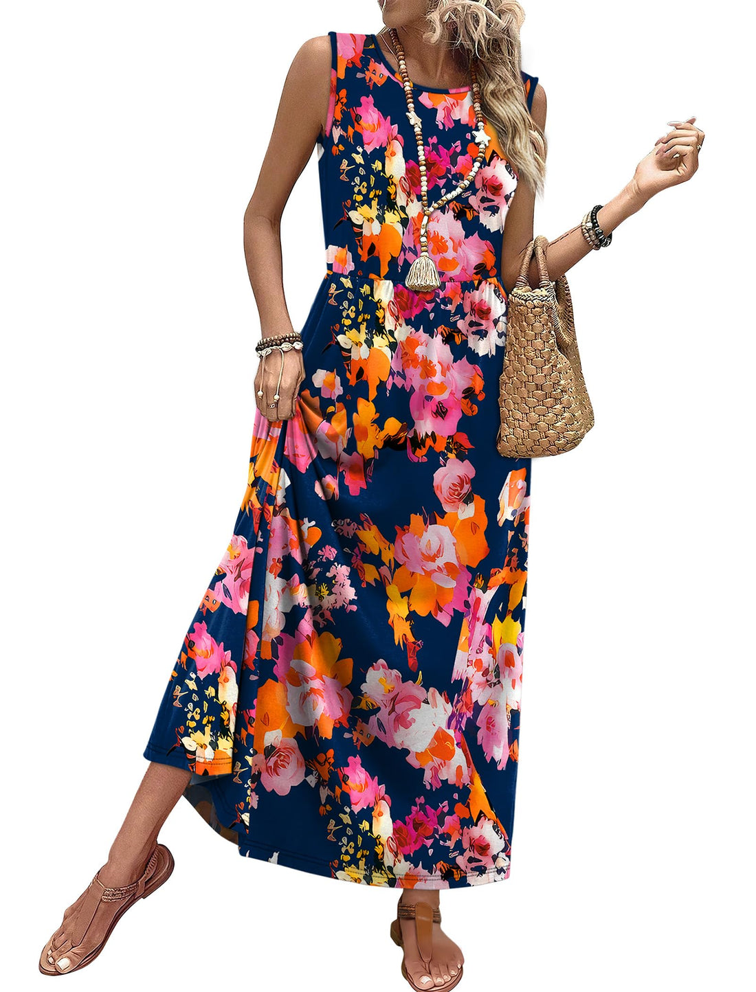 Floral Boho Maxi Dress