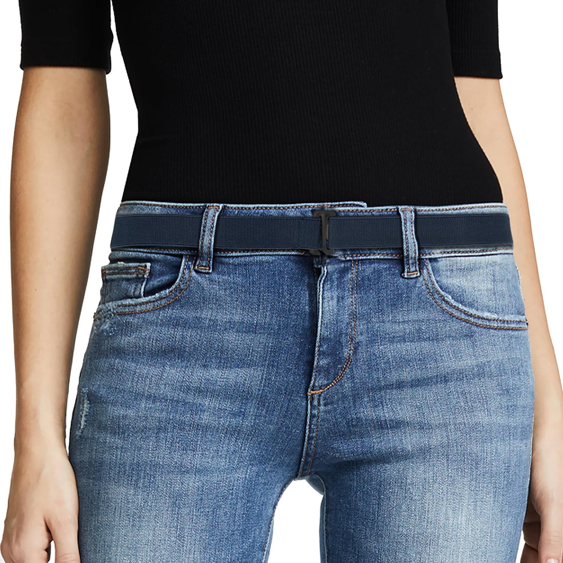 No-Show Elastic Web Belt