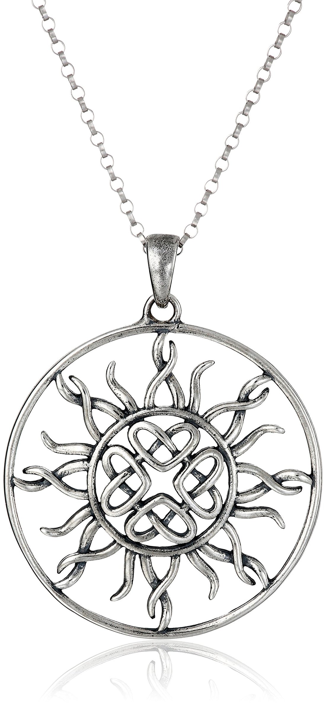 Sterling Silver Celtic Knot Necklace