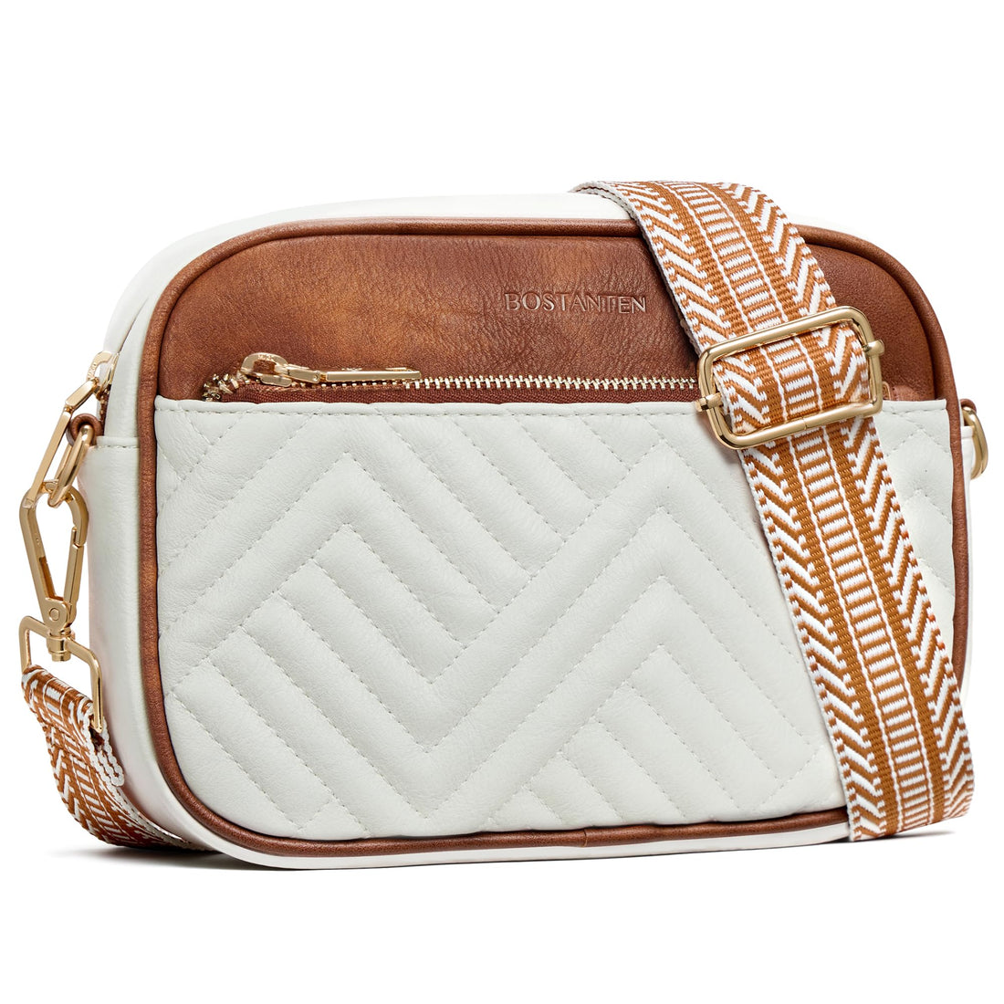 Quilted Vegan Leather Crossbody C3P