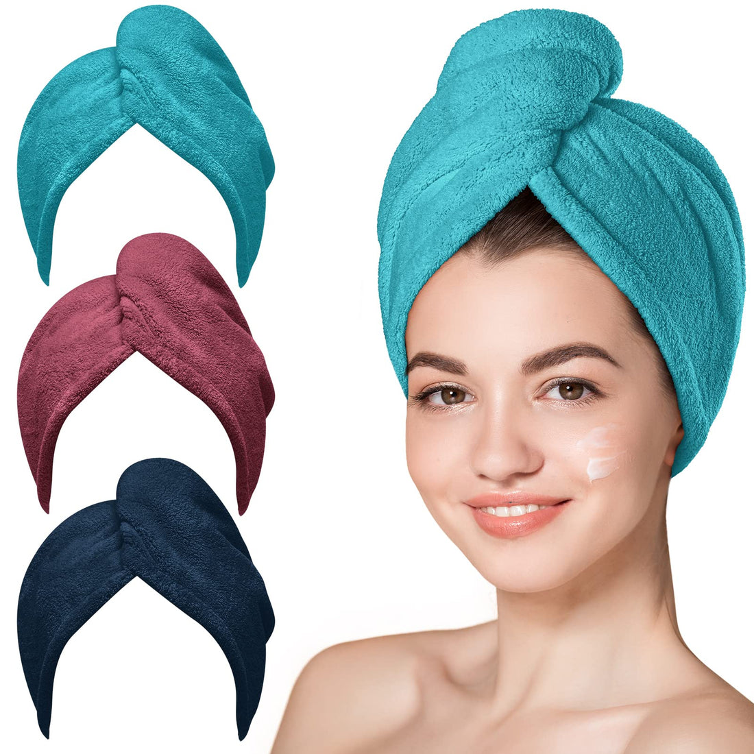 Microfiber Hair Towel Wrap