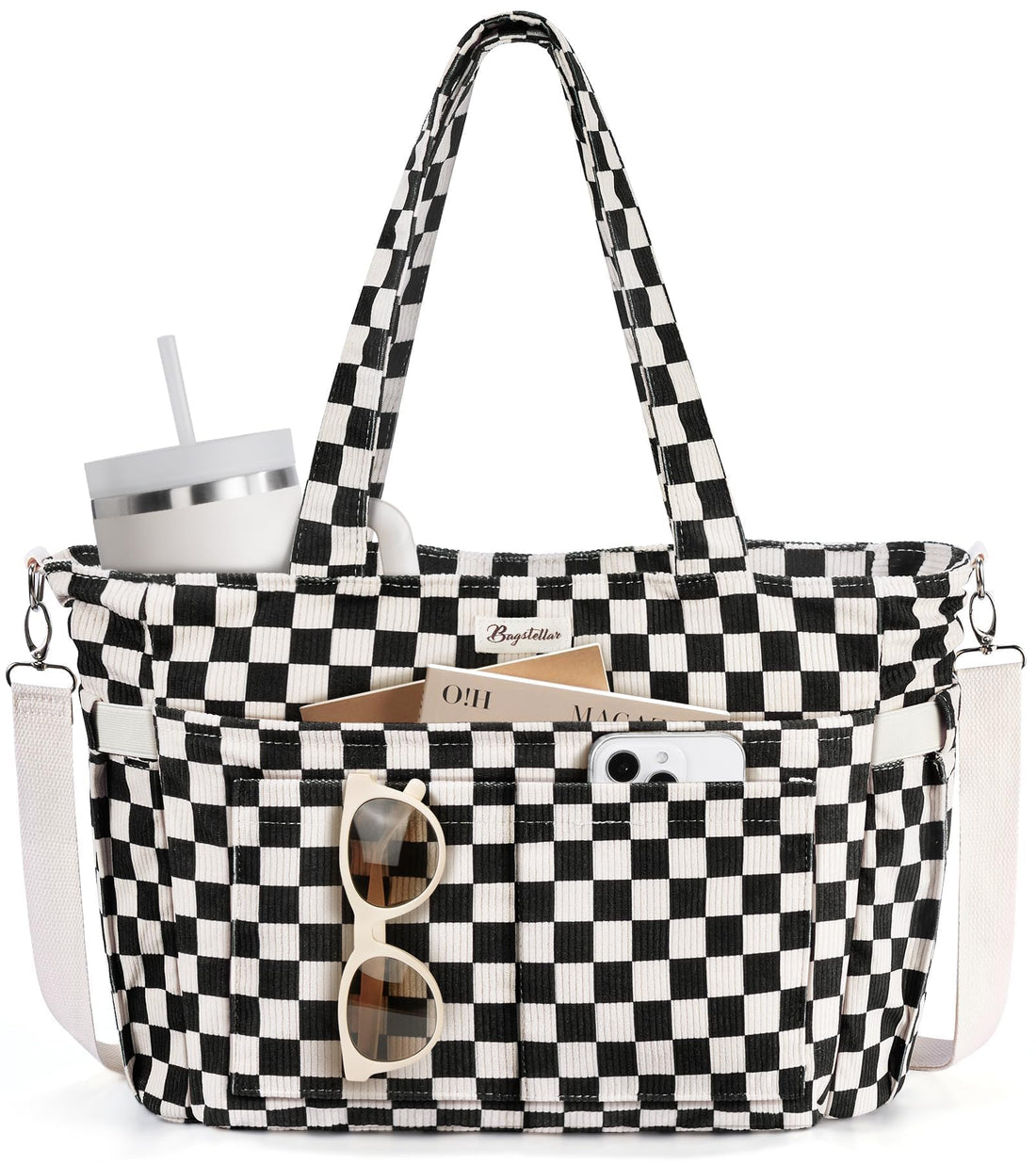 Corduroy Laptop Tote Bag
