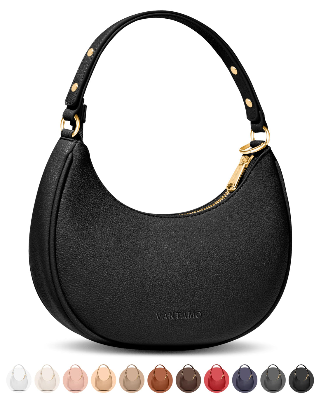 Crescent Half Moon Clutch