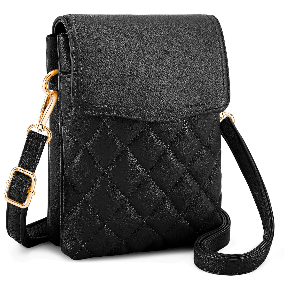 Quilted Phone Crossbody Bag