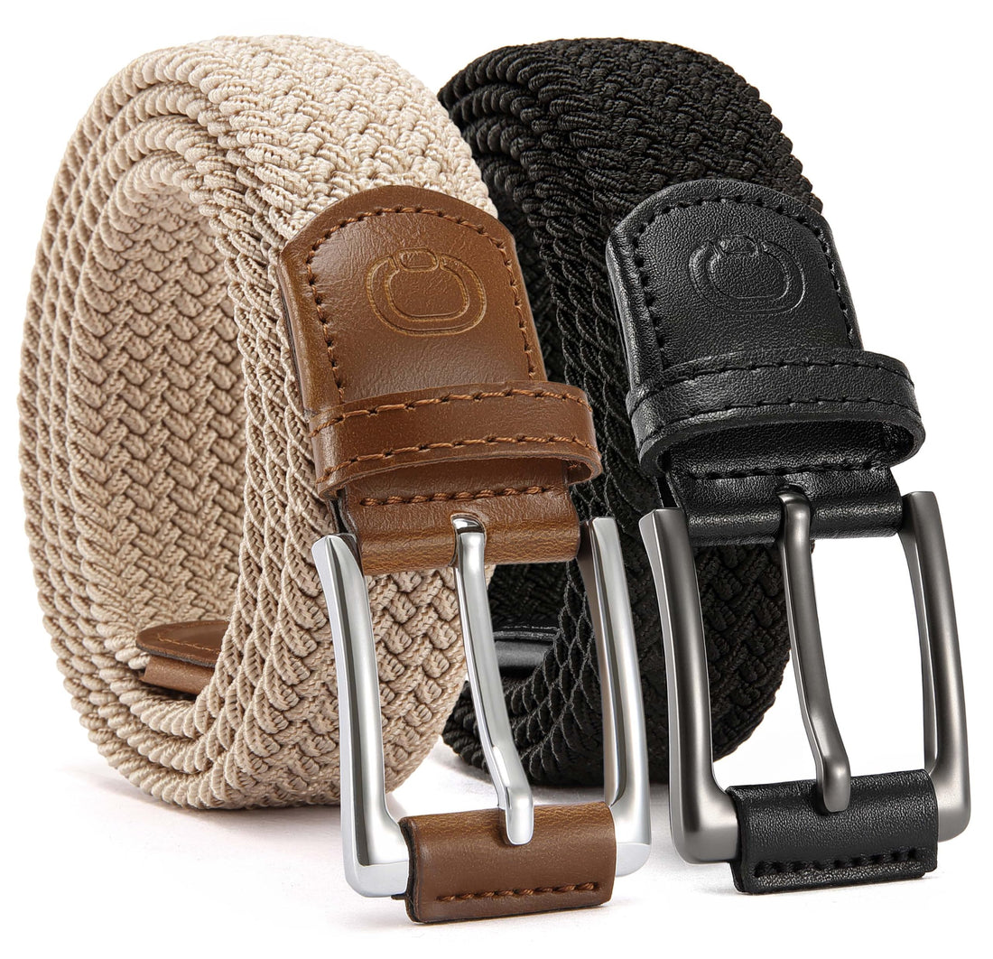 Braided Stretch Belt (Set of 2)